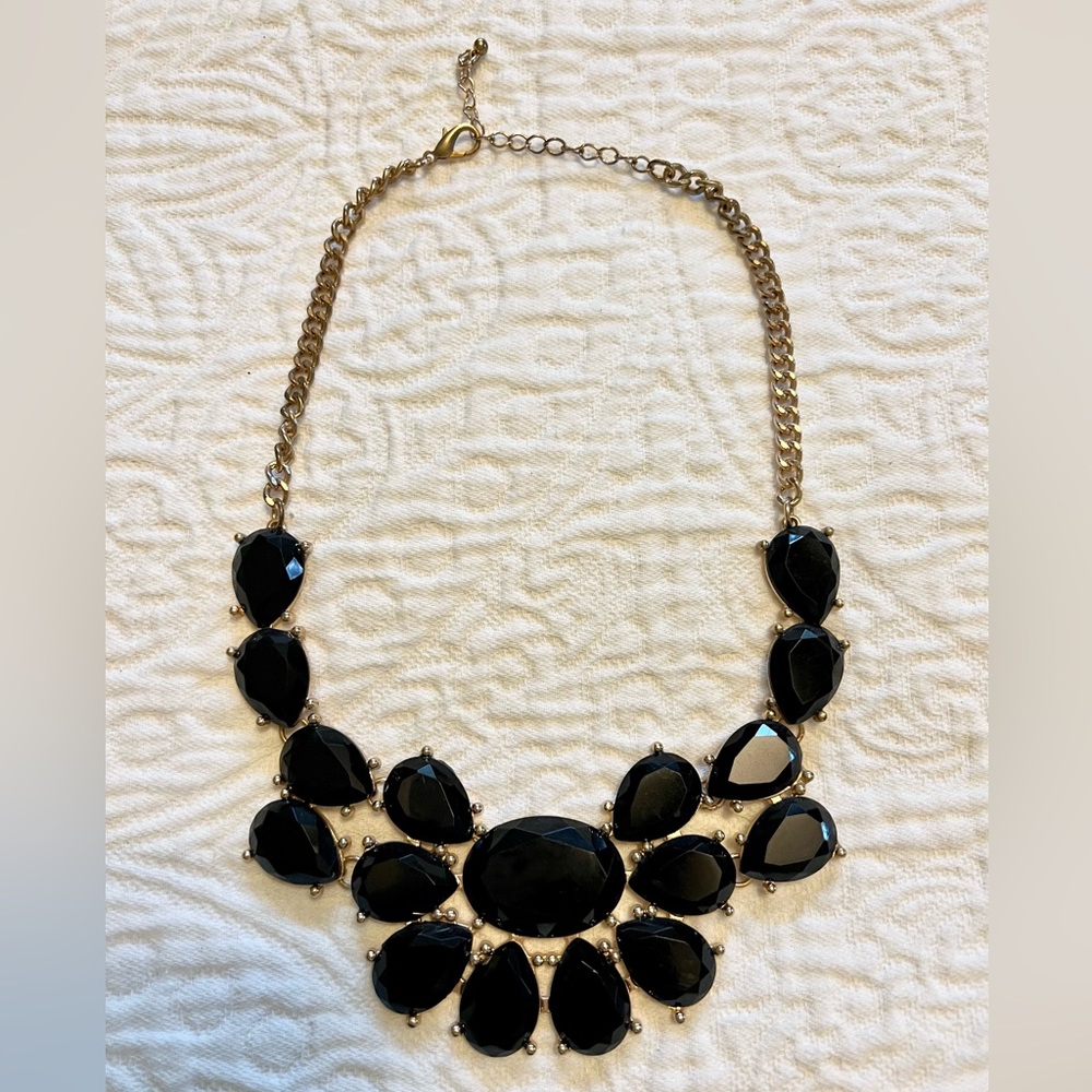 Black Statement Necklace